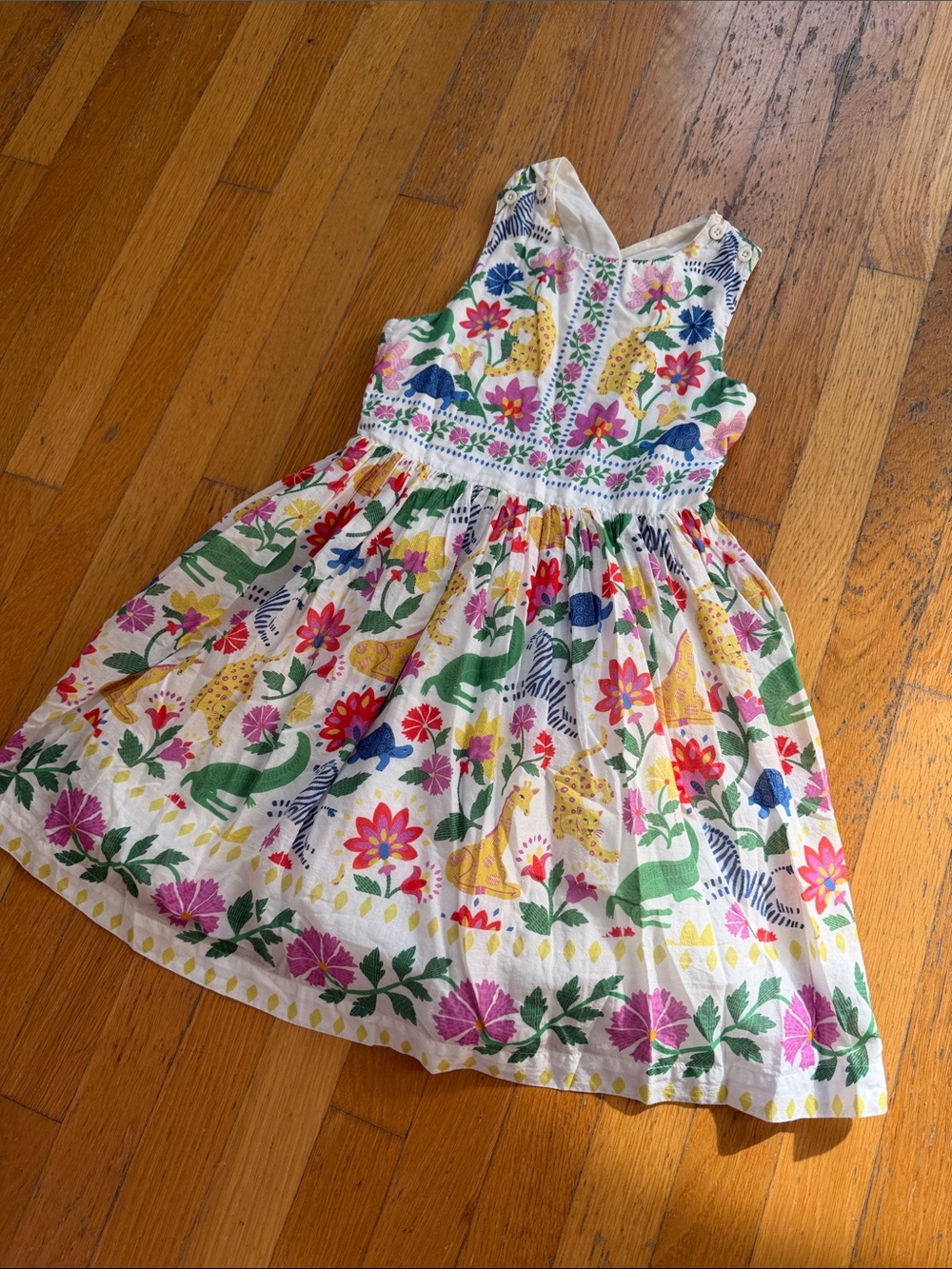 Mini Boden Safari Print Dress